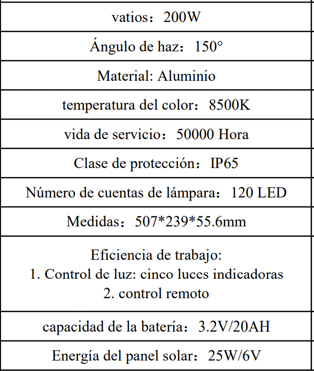 Modelos Estandar pro solar 200w ,400w Luminarias solares de gama alta híbrida