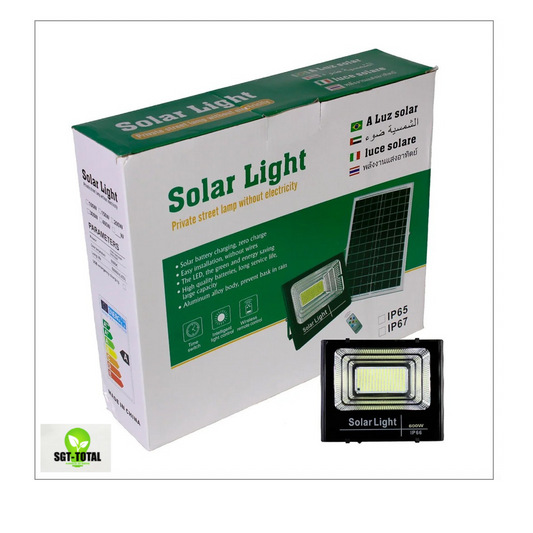 Reflector solar con panel 200W - 1,993 PESOS 400W - 2,090 PESOS 600W , 2,490 PESOS