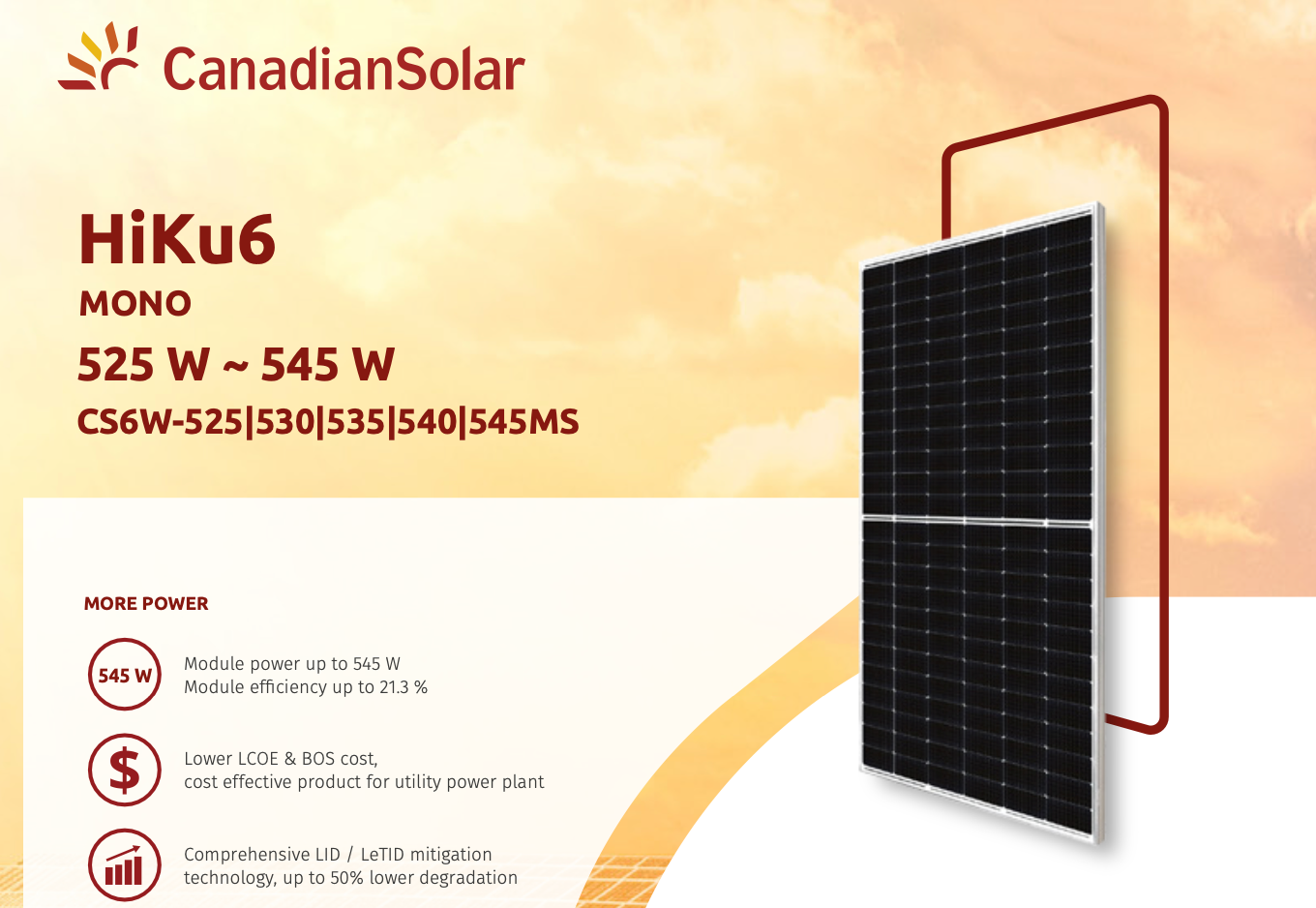 z - Panel Canadian solar 545w – Fuerza solar México