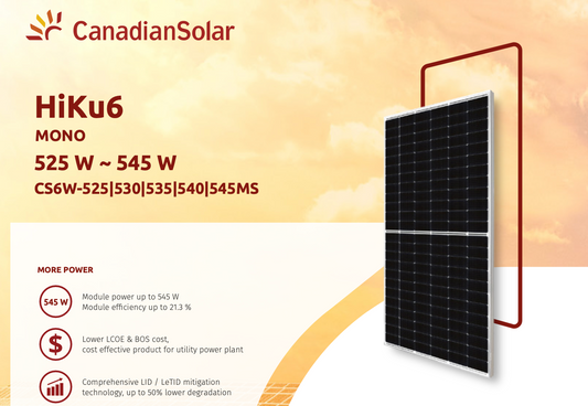 z - Panel Canadian solar 545w