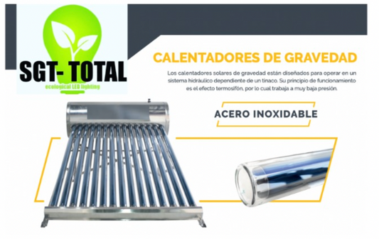 O - CALENTADOR SOLAR DE GRAVEDAD