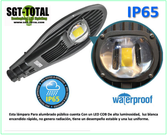 P- LAMPARA LED MODELO COBRA 50W, 100W, 15OW