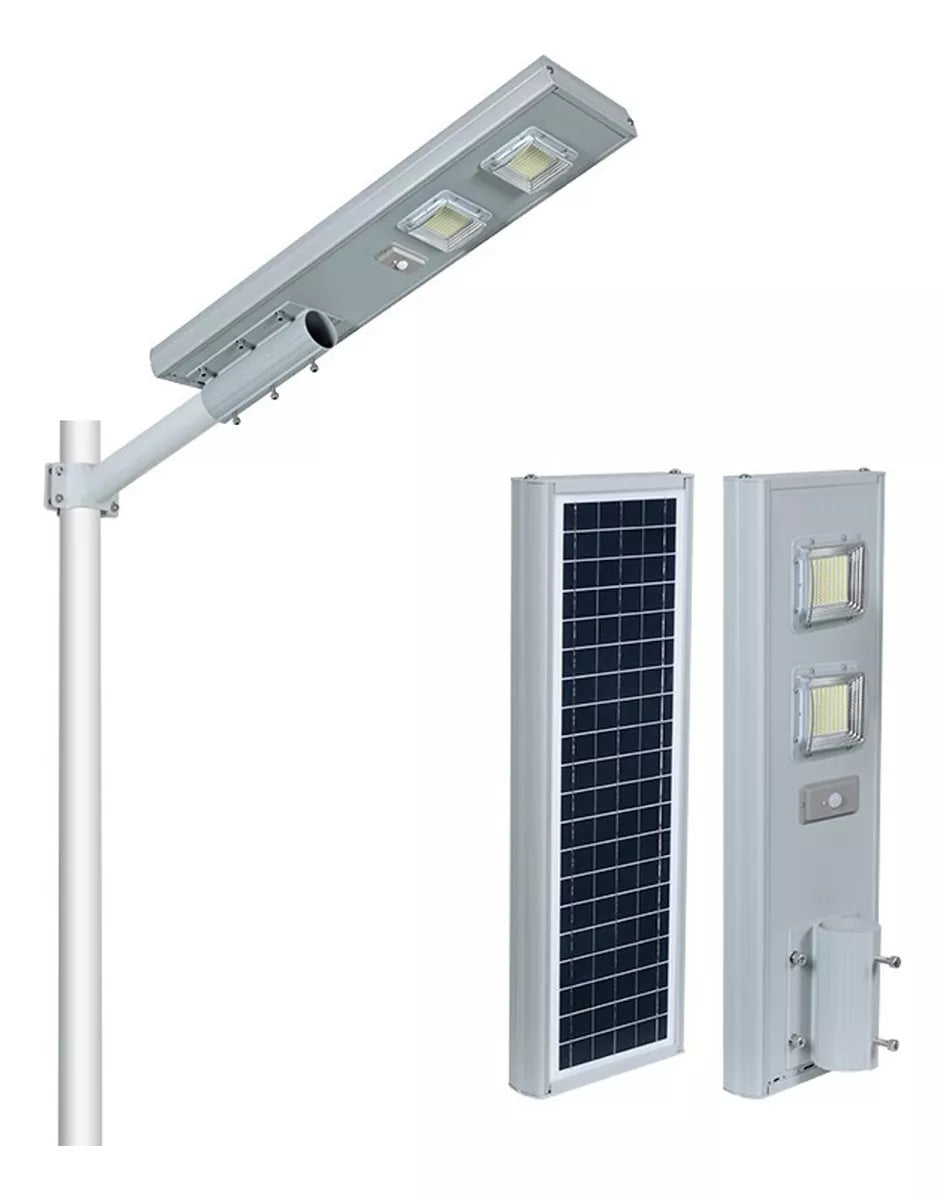 Lámpara Solar Led 100w Estándar Alumbrado publico , Luminaria solar 100w Estándar