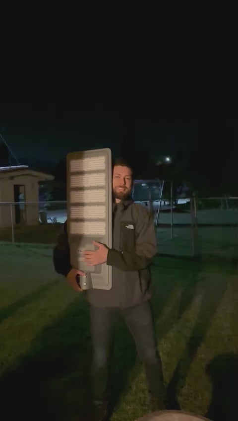 A- Lampara solar de 400w Gama alta all in one - Lampara solar de 500w - Luminaria solar 500w - Luminaria solar 500w