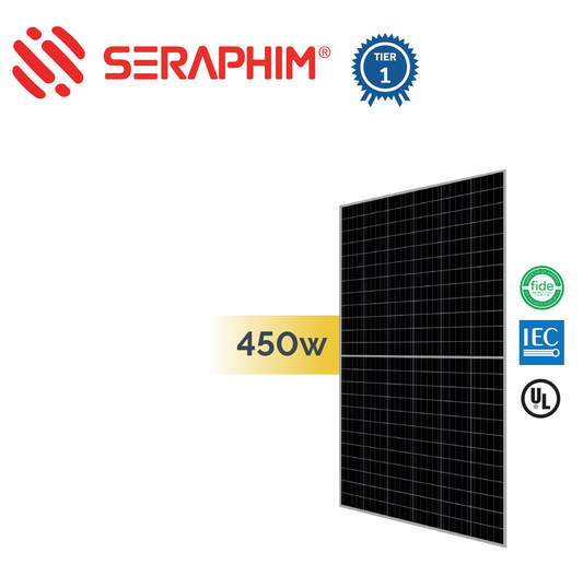 z - Panel solar  marca (SERAPHIM)  450W