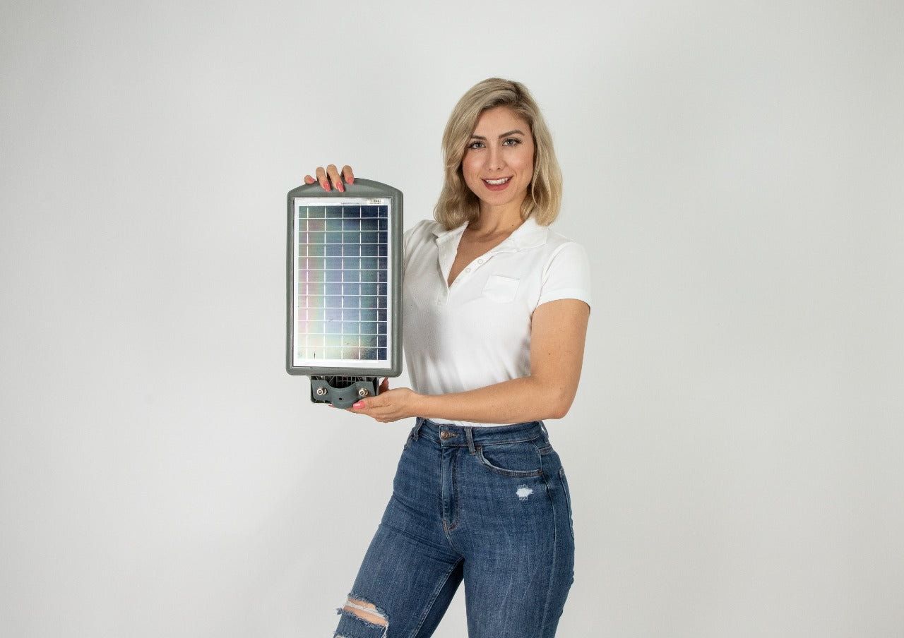 Luminaria solar 30w Estandar slim